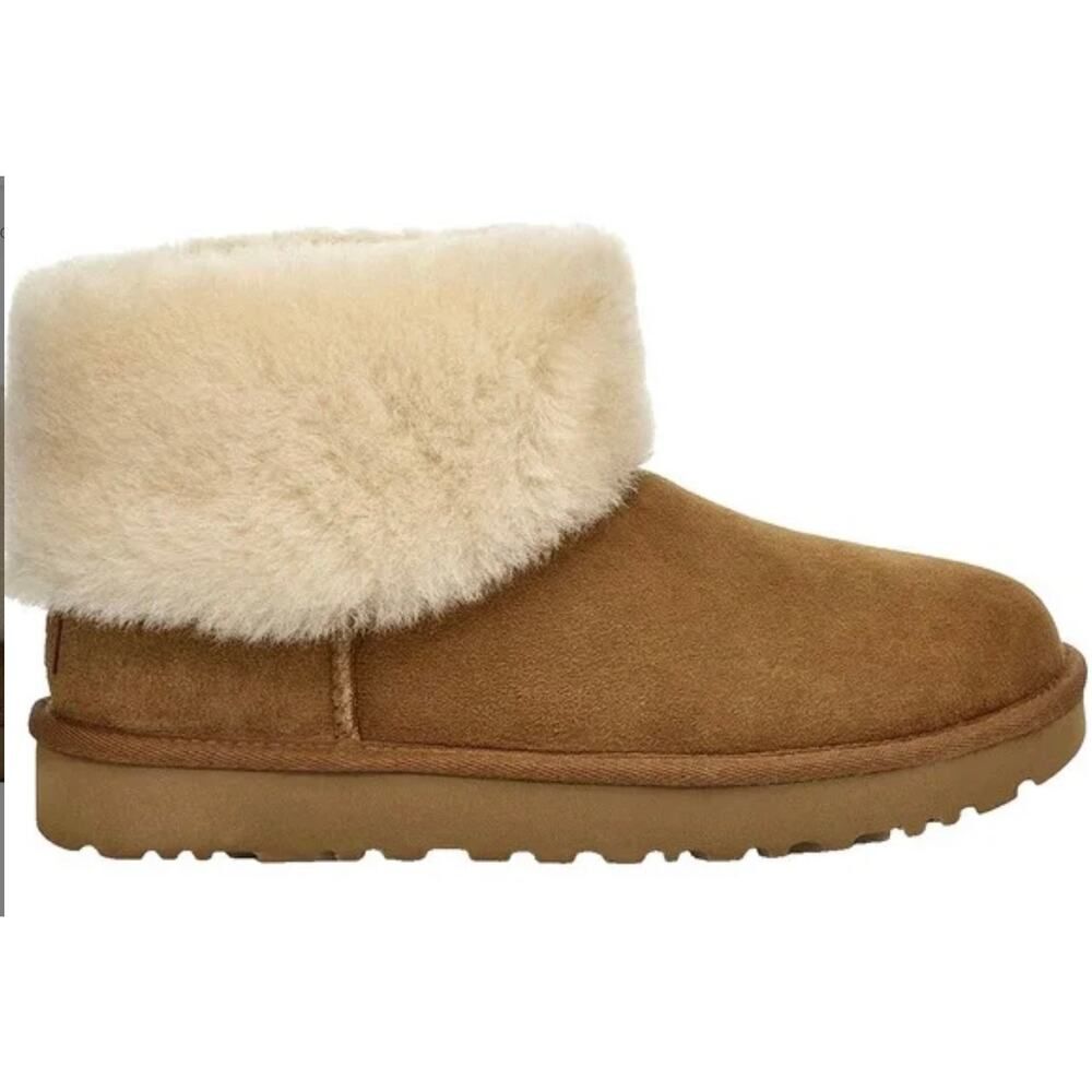 UGG Mini Fluff Cuff Boots Women’s Sz.7